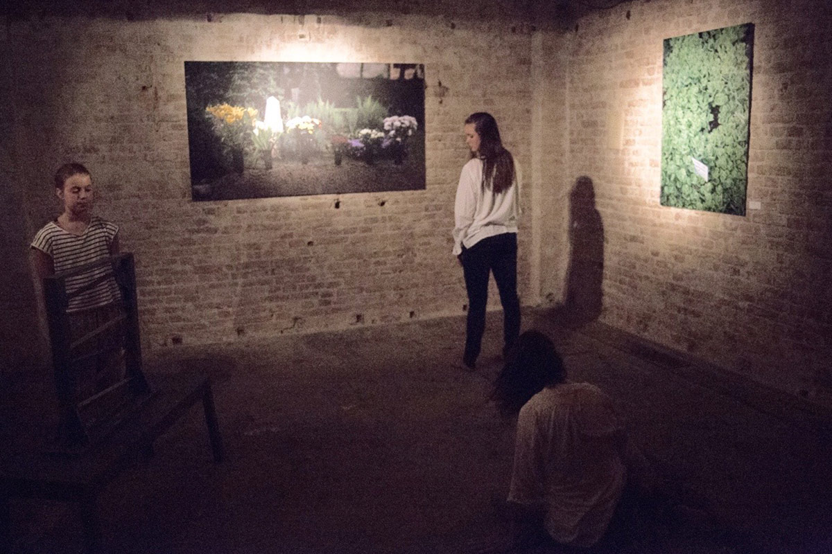 FO YOU Marienburg Finissage InstallationsPerformance dancevertise Berlin 2016