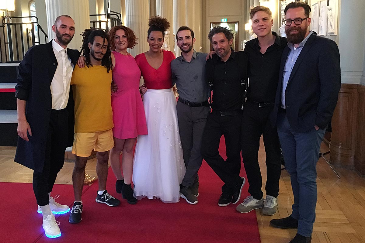 Rotes Rathaus Berlin dancevertise performance